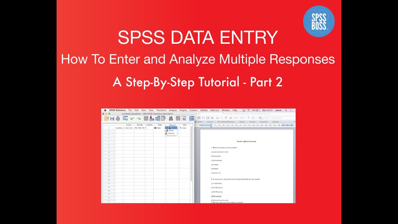 Spss Data Entry Builder